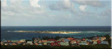 View of Orient Bay and Green Cay