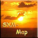 St Martin Road Map | St Maarten Road Map Logo