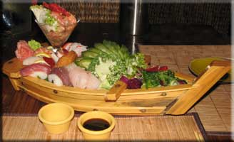 sushi and sashimi