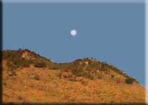 Moon rise at Grand Case