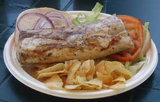 mahi sandwich