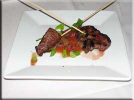 Lamb skewers