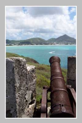 Fort Amsterdam in Philipsburg