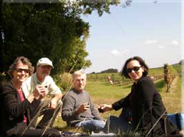 Picnic in the Hautes Cotes