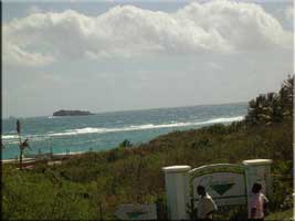 Waves near Beau-Beau's