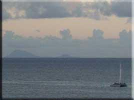 Statia at sunset