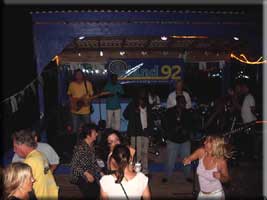 One White Chick, band at Fathoms