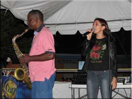 Band in the square at Orient