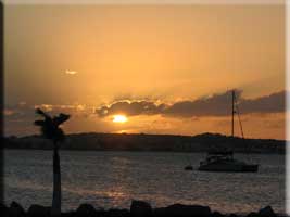 Marigot sunset