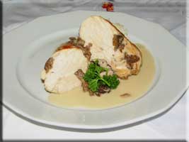 Chicken with mushrooms