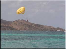 parasailing