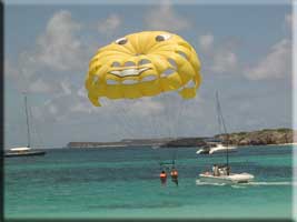 parasailing